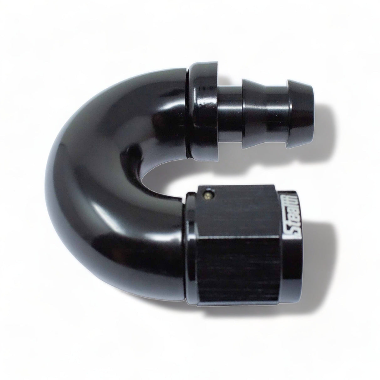 STEALTH PX-SERIES FF - 180 Grad Push-On Dash/AN Fitting drehbar für Nitril/NBR (alle Größen / Aluminium)