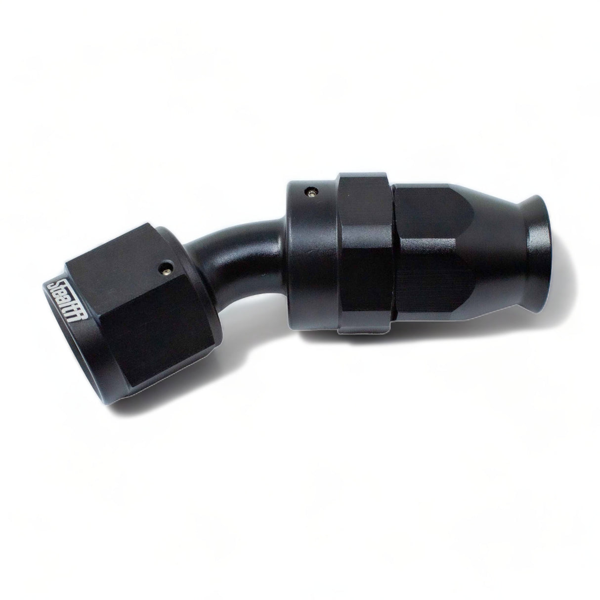 STEALTH TX-SERIES - 30 Grad Dash/AN Fitting drehbar für PTFE (alle Größen / Aluminium)