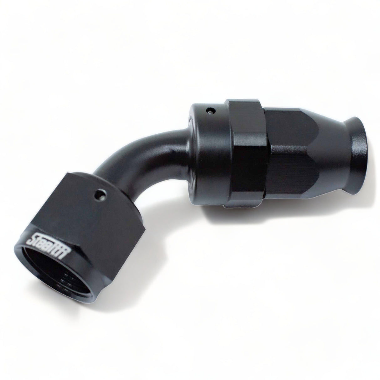 STEALTH TX-SERIES - 60 Grad Dash/AN Fitting drehbar für PTFE (alle Größen / Aluminium)