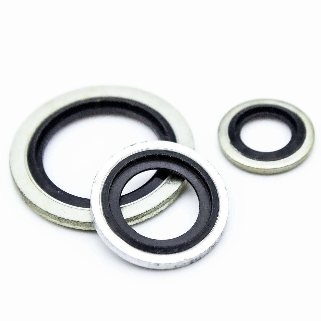 DRSN series - steel sealing ring with nitrile (NBR) insert
